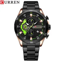 Curren 8402 Moda Masculina