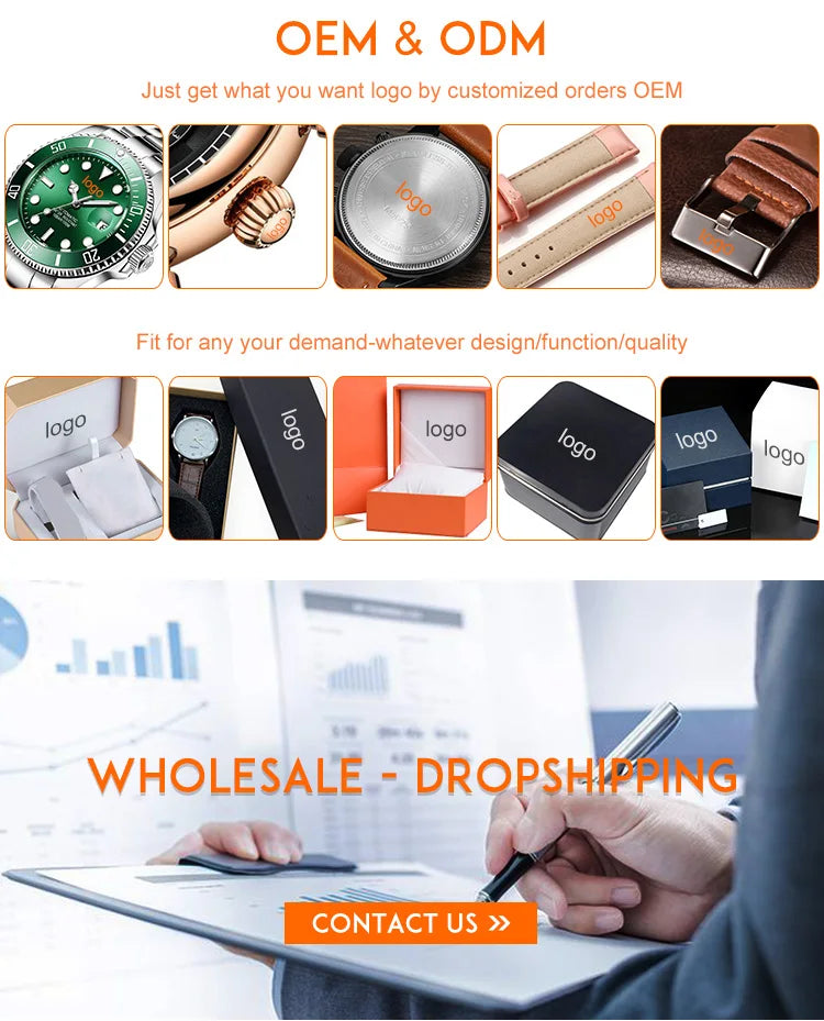 Curren 8402 Moda Masculina