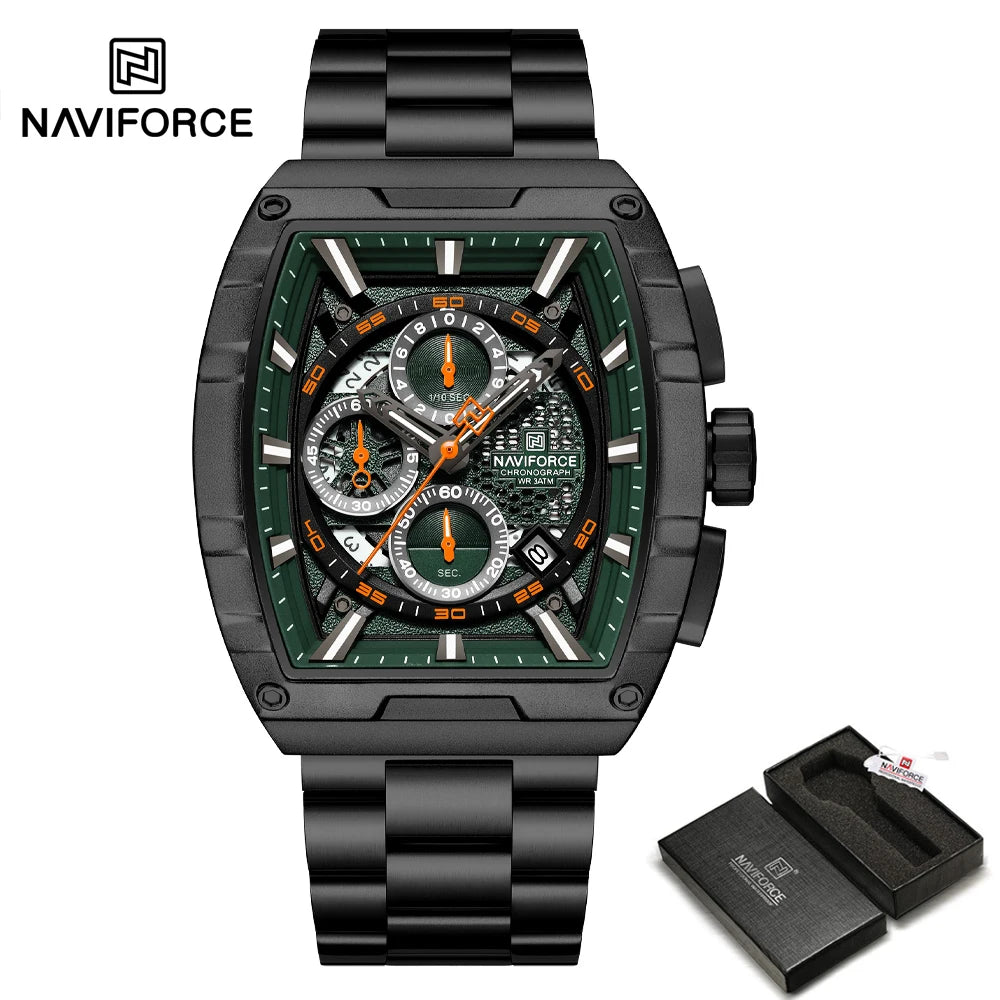 Naviforce Nf8066 Crono Hombre Acero