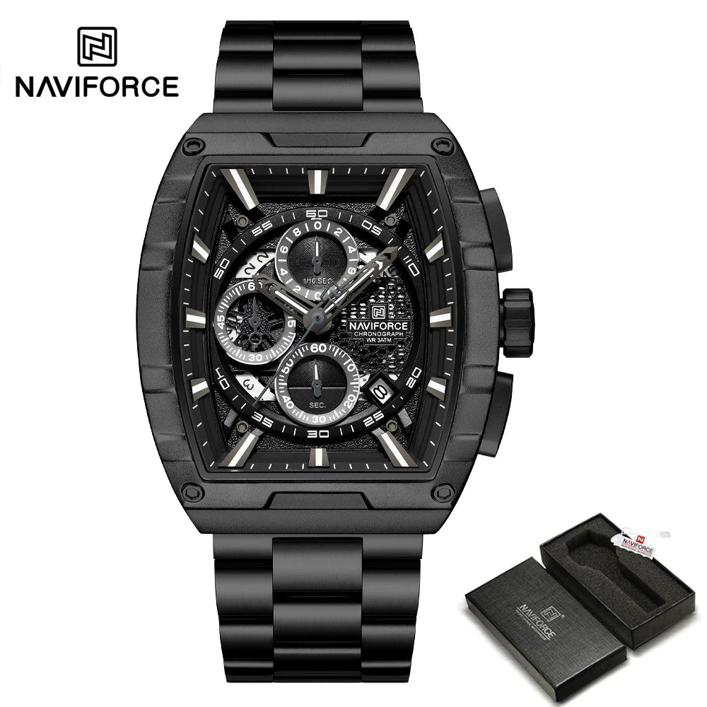 Naviforce Nf8066 Crono Hombre Acero