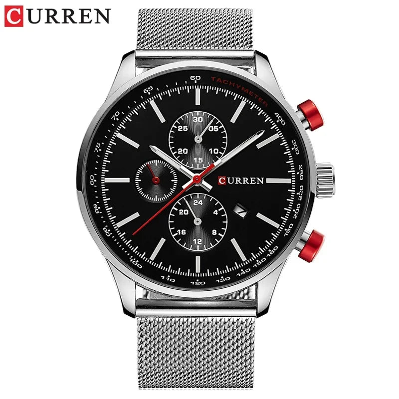 Curren 8227 Analógico Resistente al Agua