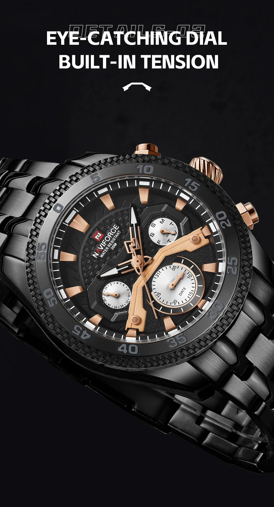 NAVIFORCE resistente al agua