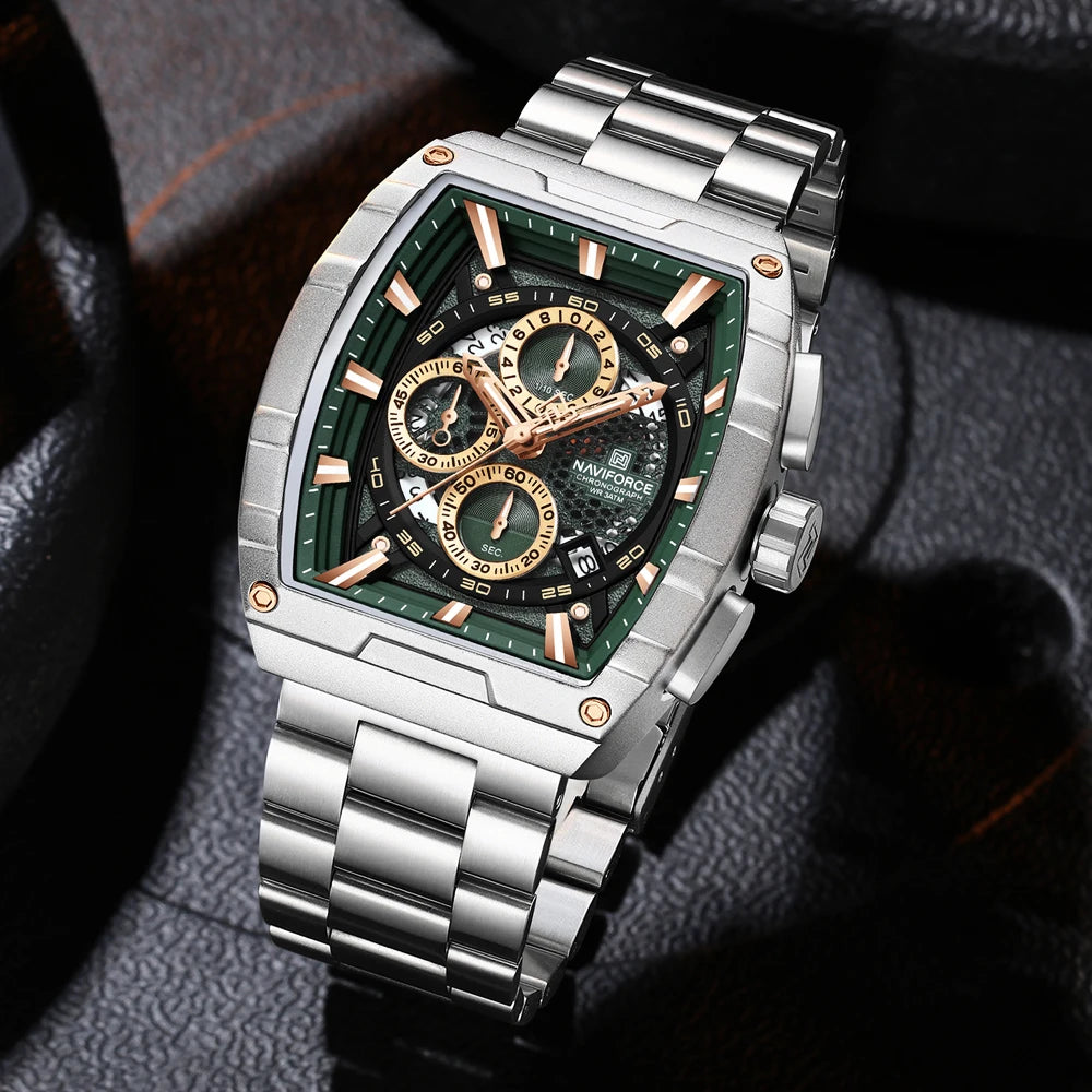 Naviforce Nf8066 Crono Hombre Acero