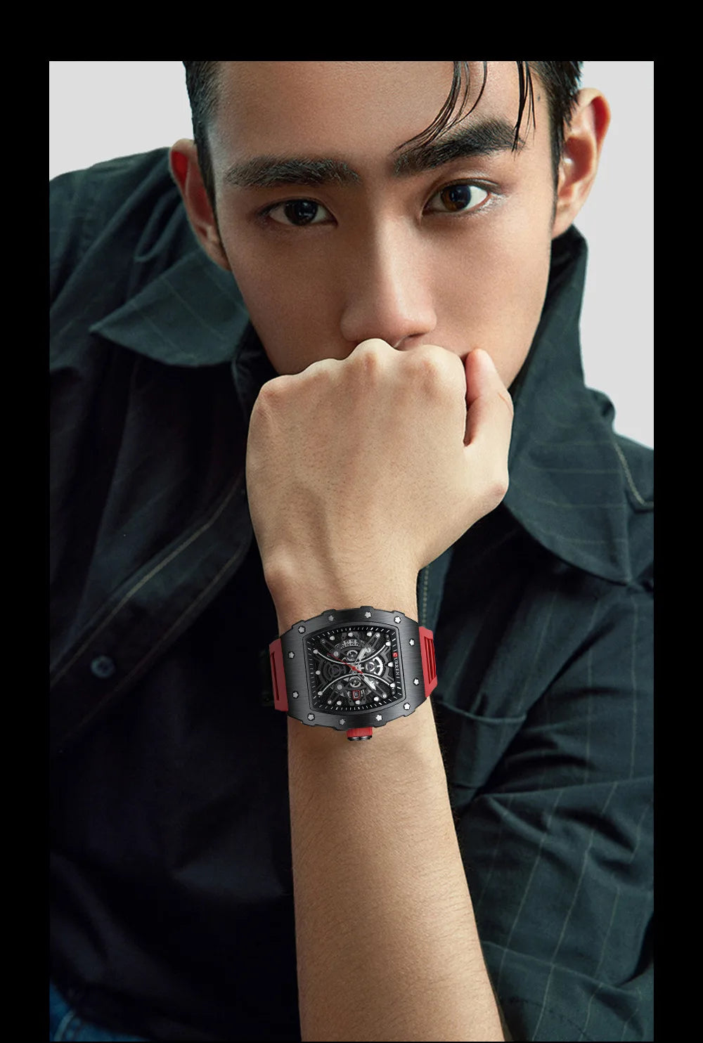 Curren 8438 Estilo Masculino