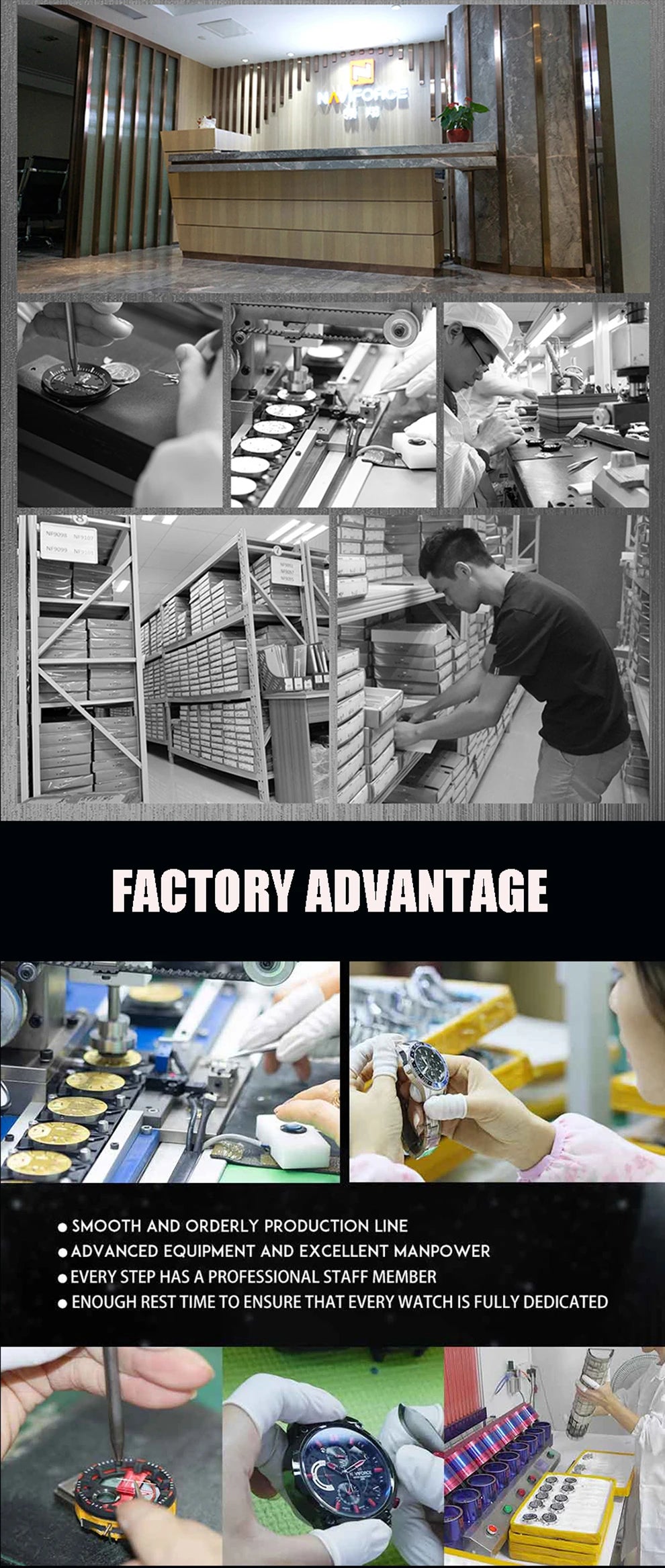 NAVIFORCE resistente al agua