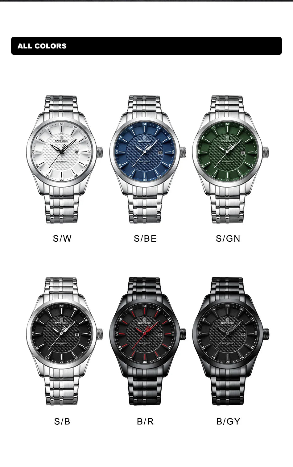 Naviforce NF8032 Elegante Cuarzo