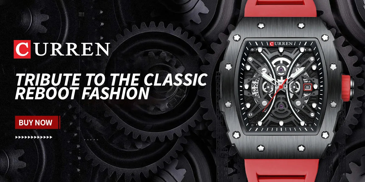 Curren 8438 Estilo Masculino