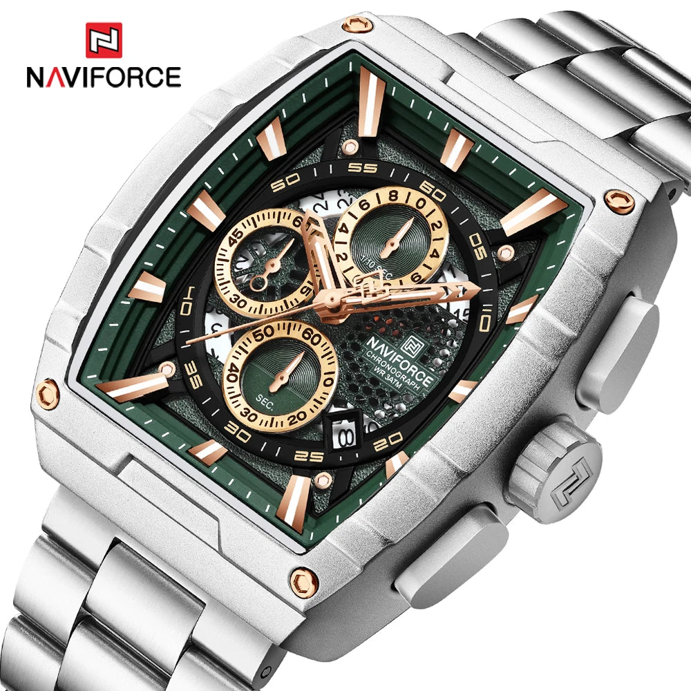 Naviforce Nf8066 Crono Hombre Acero
