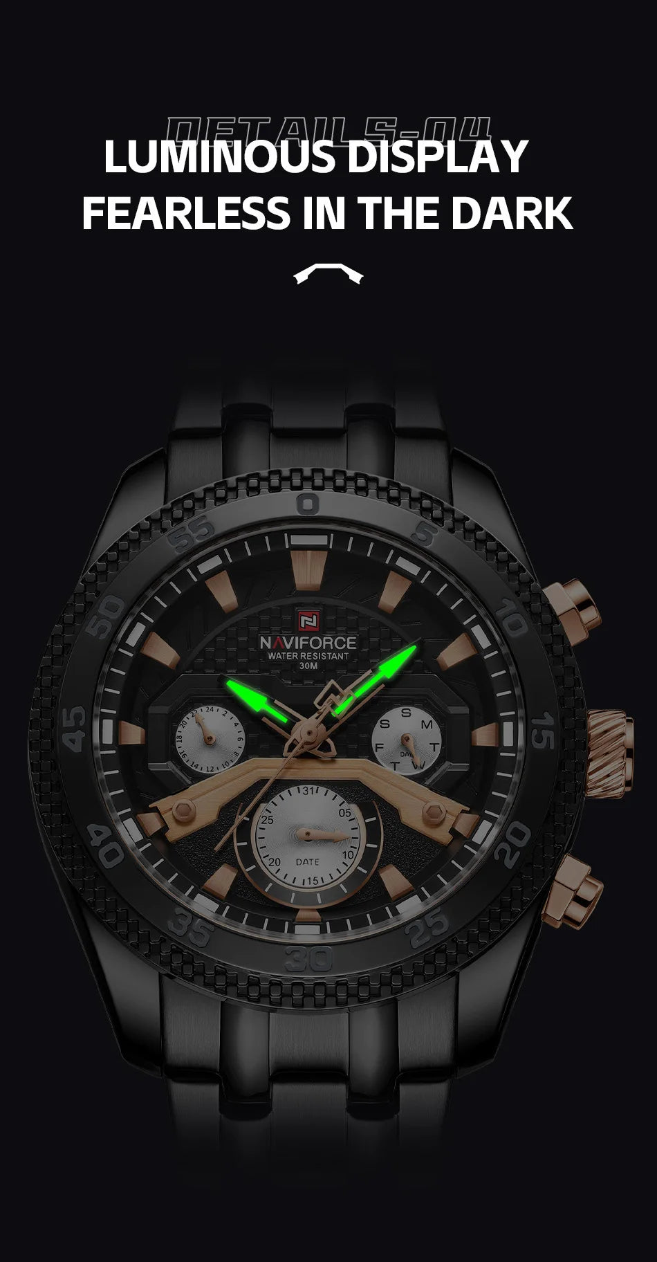 NAVIFORCE resistente al agua