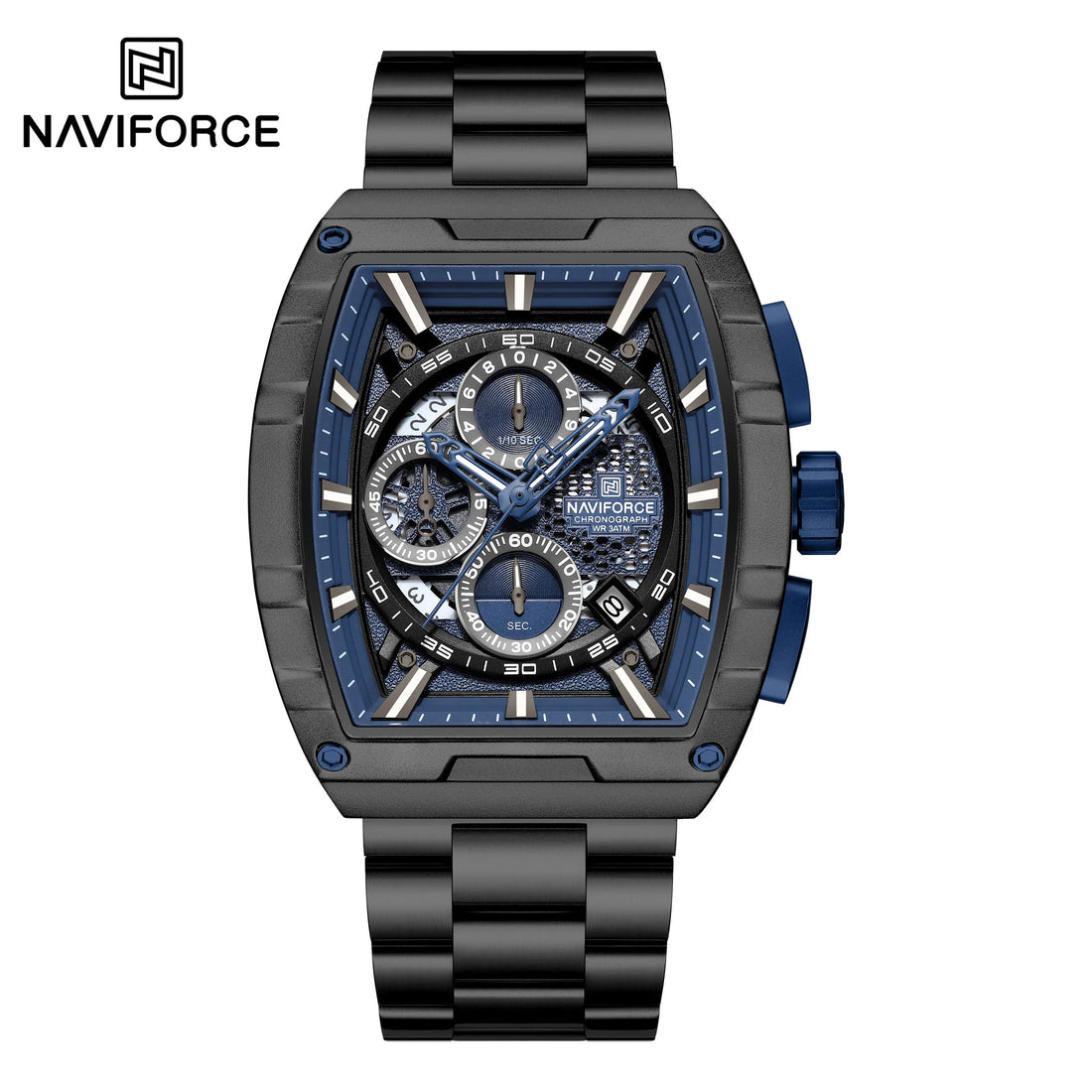 Naviforce Nf8066 Crono Hombre Acero