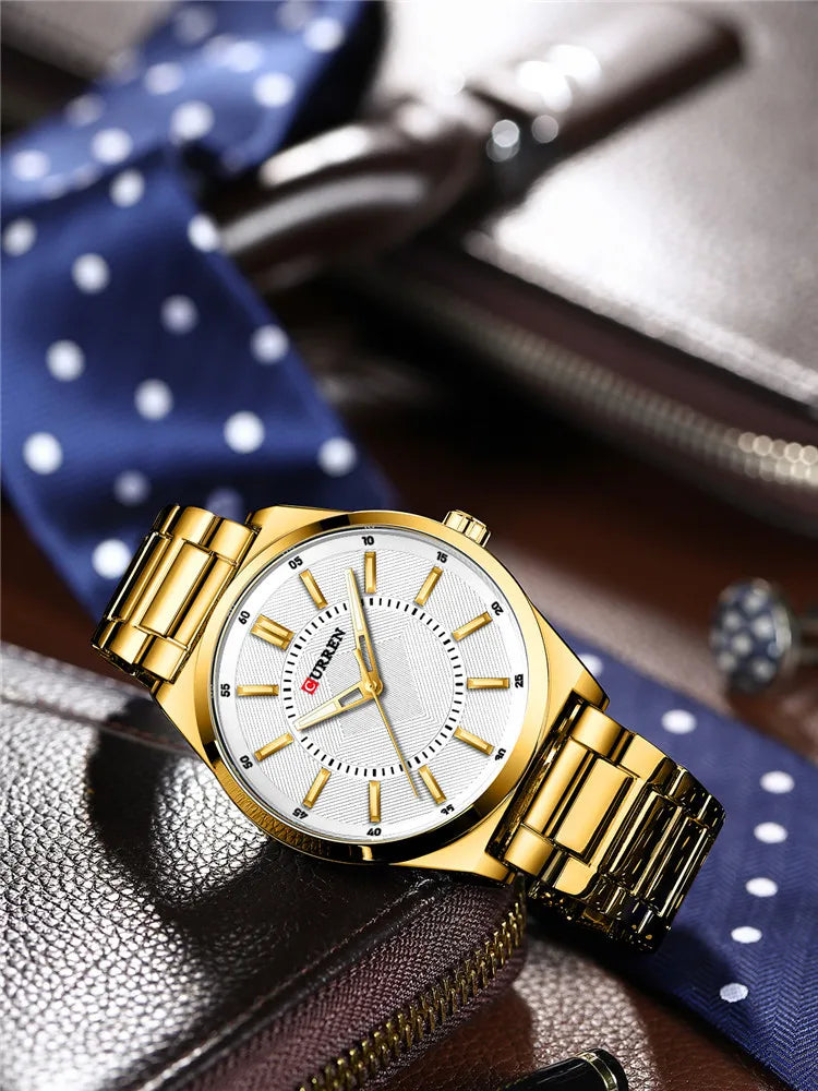 Curren 8407 Acero Elegante