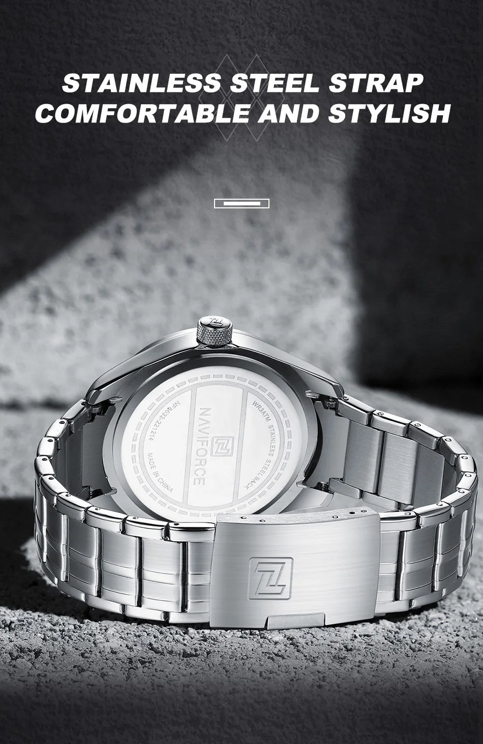 Naviforce NF8032 Elegante Cuarzo