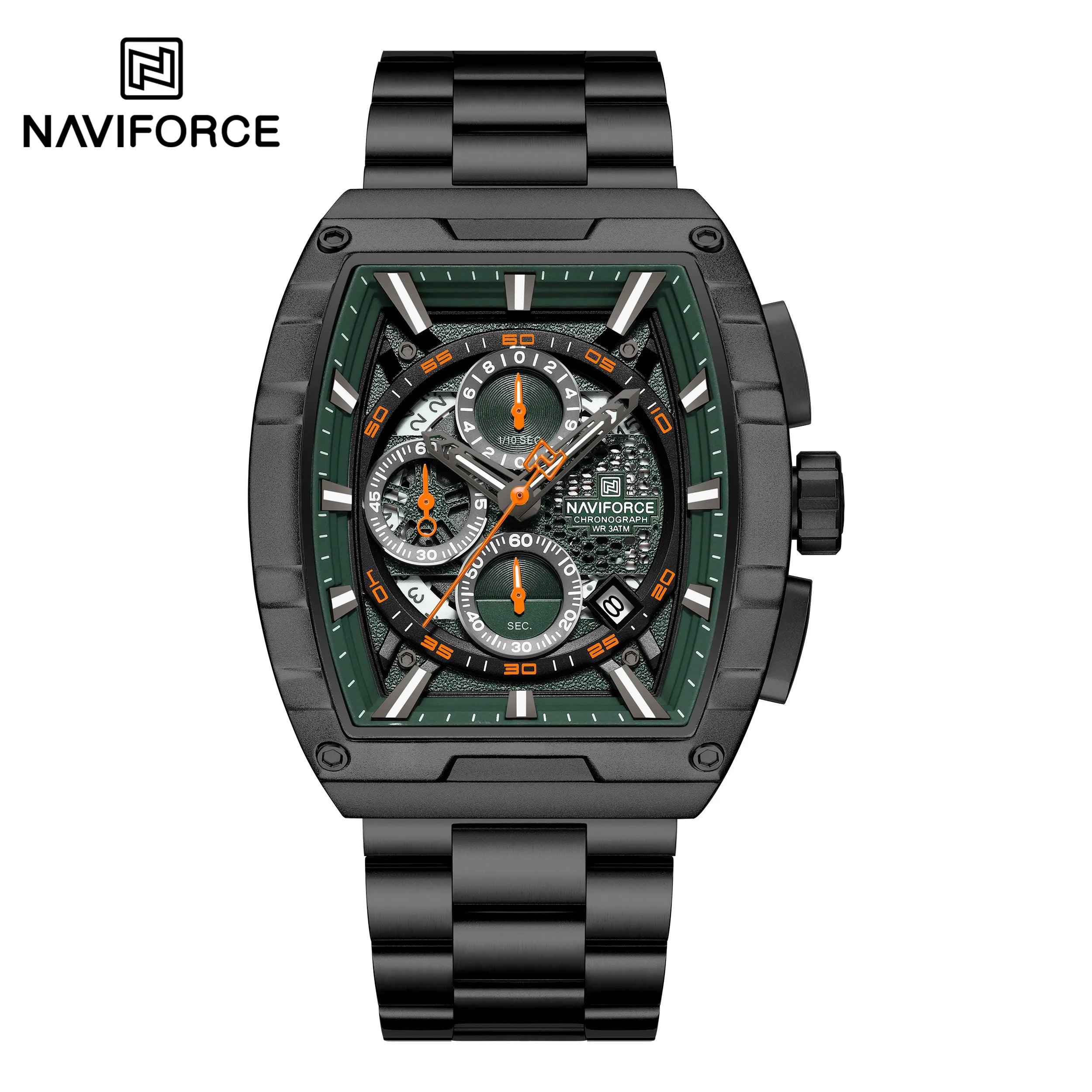 Naviforce Nf8066 Crono Hombre Acero